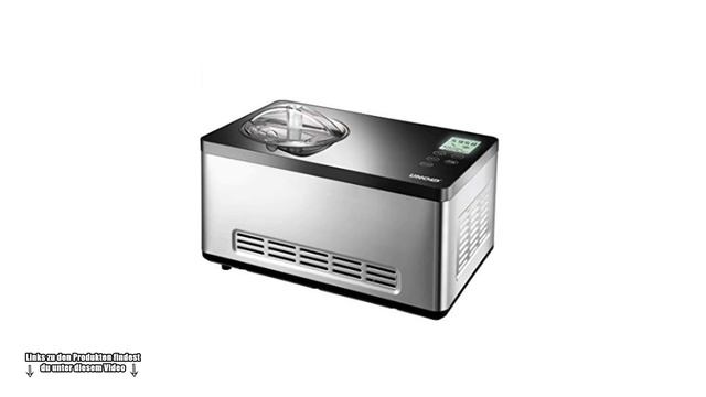 ? Unold 48845 Eismaschine Gusto 2 L mit digitalem Timer, Gute Eismaschine Vergleich - Eis machen смотреть онлайн