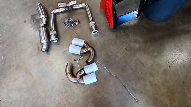 We Tune InShane Designs C7 Z06, A Twin Turbo Mustang GT350, And Install An Exhaust On A C8! смотреть онлайн