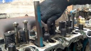 Продолжаем сборку двигателя д144.