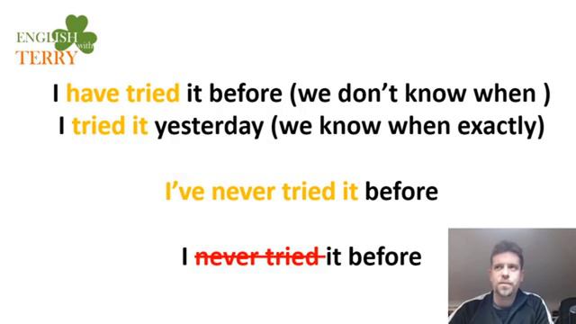 Present Perfect For Experiences ENGLISH TV LIVE CLASS