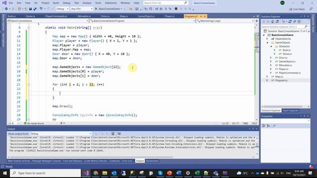 24. Практика. Простейшая игра. Часть 3. смотреть онлайн