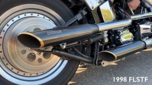 Harley-Davidson EVO 1998 FLSTF FATBOY Exhaust Sound MOTORSTAGE