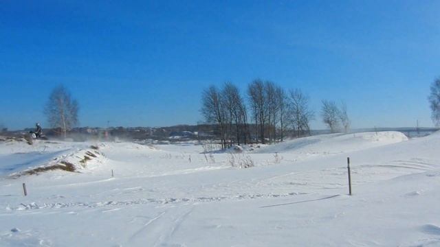 Гонки на снегоходах -21.02.15 - Томск смотреть онлайн