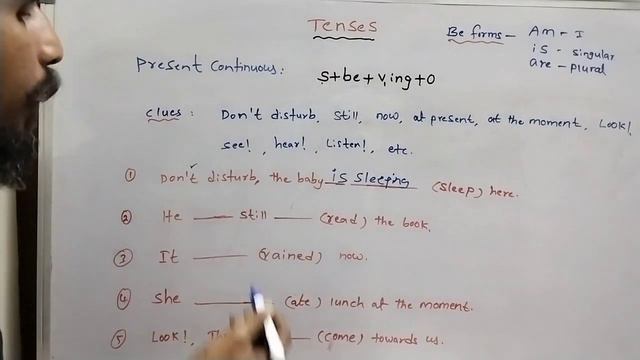 TENSES : Tips for Present Continuous Tense in exam смотреть онлайн