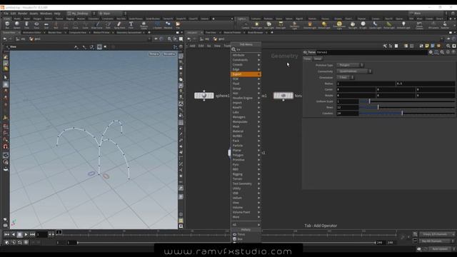 Stamp Function & Probability In Lsystem Node In Houdini - مدرسه رم смотреть онлайн