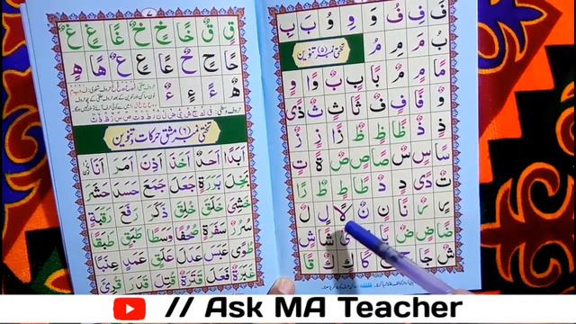 Noorani Qaida Episode 6 In Urdu/Hindi | Free Quran padhna sikhe |YouTube Quran Class| Ask MA Teache смотреть онлайн
