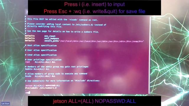 [Research Training] Nvidia Jetson Platform: Skipping password in sudo смотреть онлайн