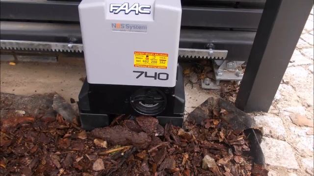 NBS System Brama Przesuwna FAAC740