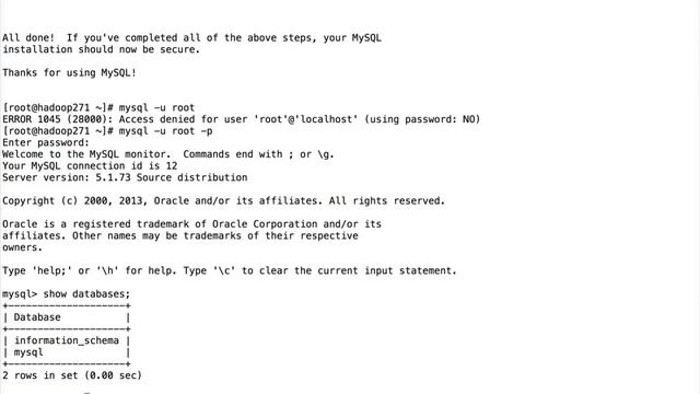 Plain Vanilla Hadoop - Install mysql and setup retail_db database смотреть онлайн