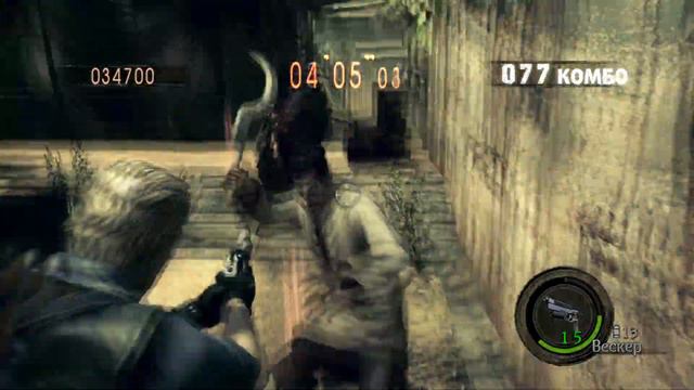 Resident Evil 5 Steam version Mercenaries Mode Solo Public Assembly 802K смотреть онлайн