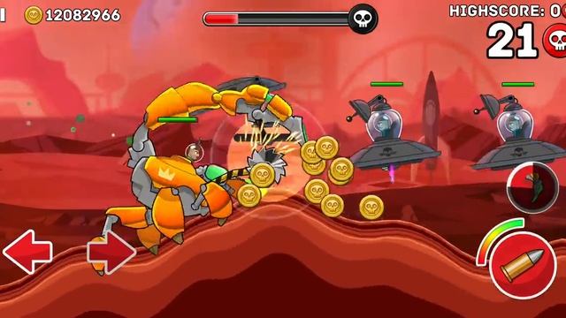 Hills of Steel Gameplay Mars Invader Mode смотреть онлайн