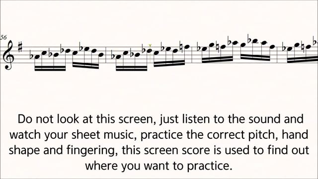 Kayser Violin Etude No.9 ♪=60 Slow Practice Play Along Piano 36 Etudes op.20 смотреть онлайн