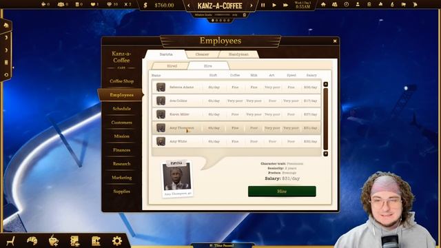 Building a COFFEE SHOP UNDERWATER! - Let's Look At Espresso Tycoon смотреть онлайн