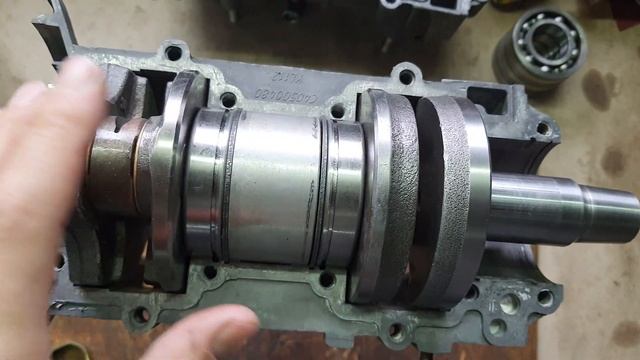Коленвал РМЗ 550, решение проблемы с лопнувшей цапфой. смотреть онлайн