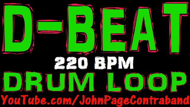 D Beat Drum Loop 220 bpm Half Hour Long смотреть онлайн