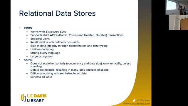 DSI Workshop: Databases смотреть онлайн
