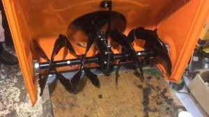 Ремонт редуктора снегоуборщика...