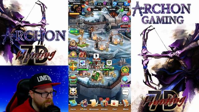 Empires and Puzzles German - ERLANG SHEN und 11x Beschwörung смотреть онлайн