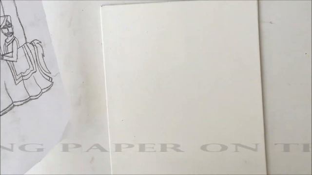 How to transfer a picture on canvas without graphite/carbon paper смотреть онлайн