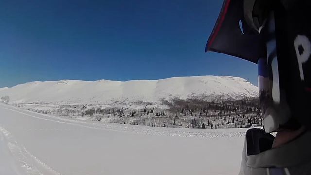 поездка в Кировск , снегоходы смотреть онлайн