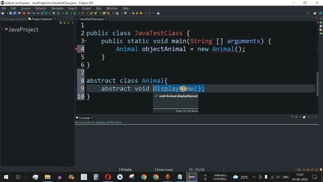 Java Tutorial #29 - Abstract Class and Abstract Methods in Java Programming смотреть онлайн