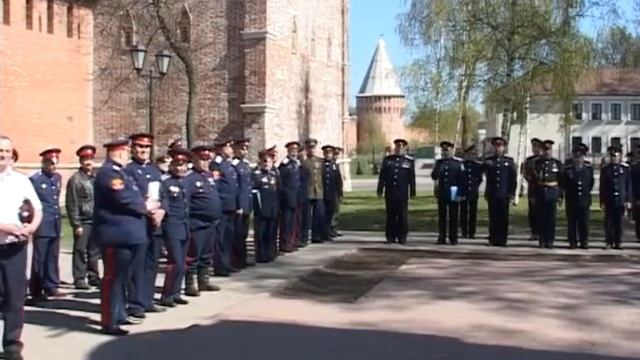 Смоленские казаки провели строевой смотр смотреть онлайн