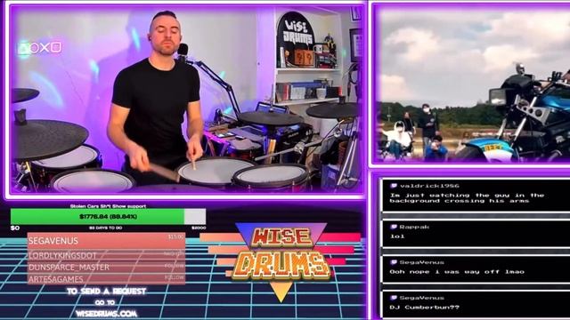 R U Guna Move? @Venjent Drum Cover | WiseDrums LIVE Highlight смотреть онлайн