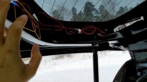 Установка камеры заднего вида TEYES