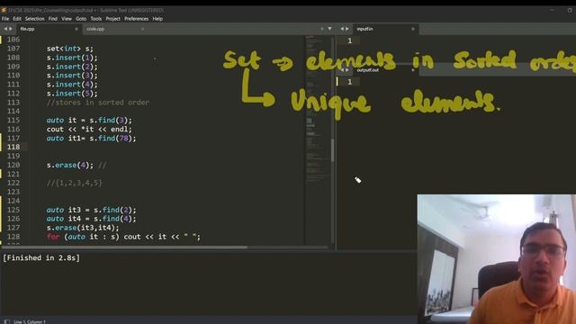 #3 : C++ STL : List, stack, queue, priority_queue, set, multiset and map || Sorting in the end. смотреть онлайн