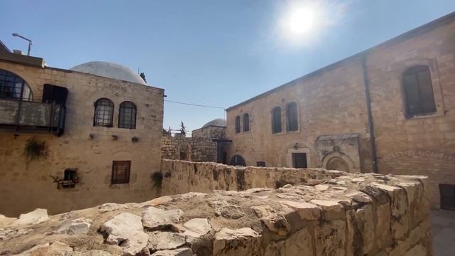 Иерусалим. Гробница Царя Давида и Горница Тайной Вечери на горе Сион. смотреть онлайн
