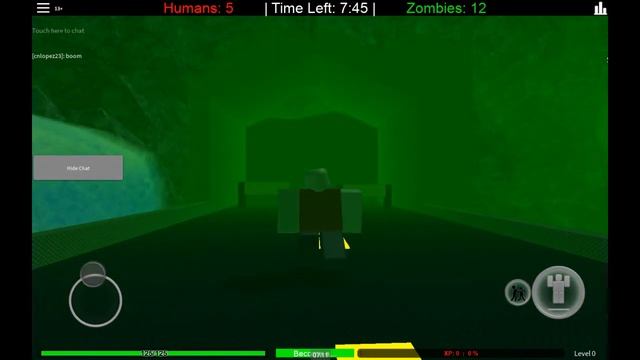SAD ZOMBIE!!!!/ ROBLOX Humans vs Zombies #4 смотреть онлайн