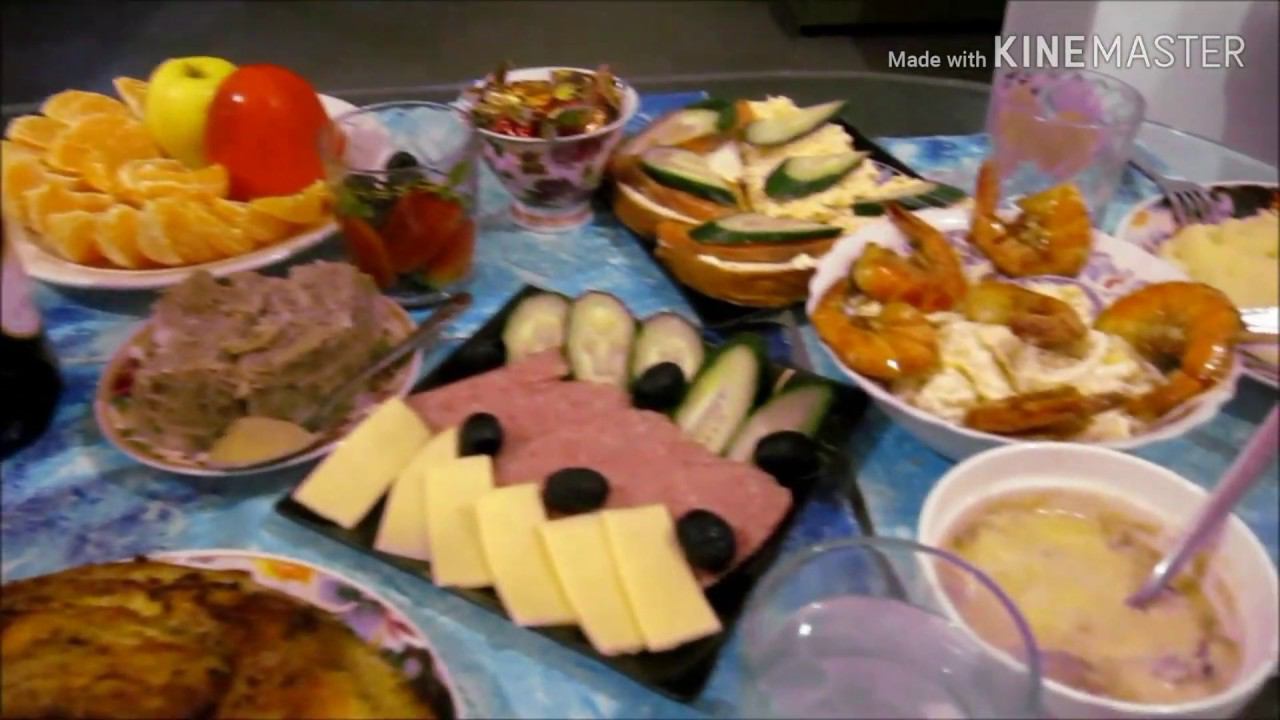 Новогодний стол. Поздравление Президента 2020. смотреть онлайн