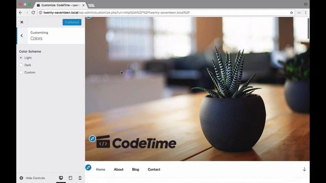 No-Code Customization of the WordPress Twenty Seventeen Theme, Part 3: Changing the Color Scheme смотреть онлайн
