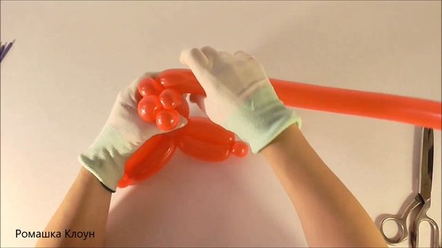 РОЗА из длинных шаров ШДМ как сделать Balloon Rose DIY TUTORIAL смотреть онлайн