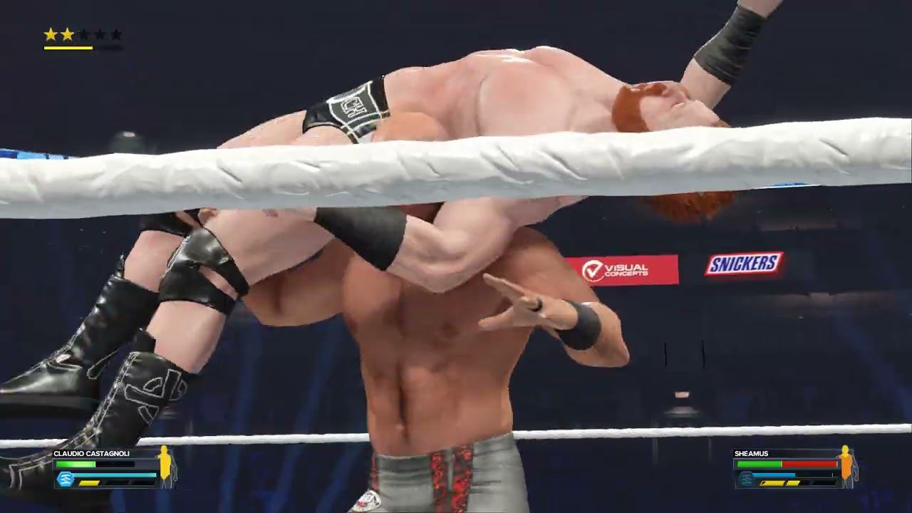 WWE2K23 Claudio Castagnoli vs Sheamus смотреть онлайн