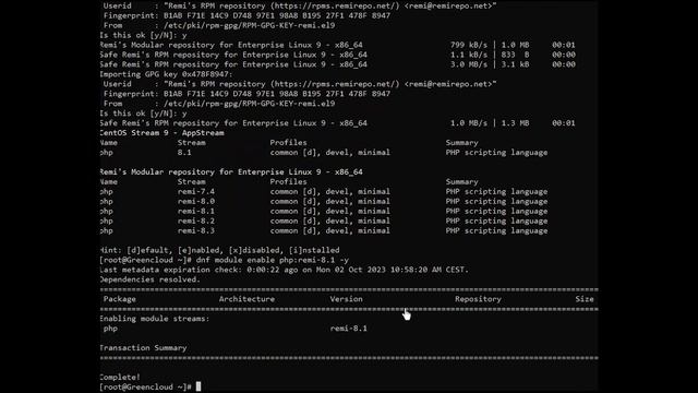 How to install PHP 8.1 on CentOS 9 | VPS Tutorial смотреть онлайн