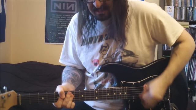 Nirvana - territorial pissings - guitar cover HD смотреть онлайн