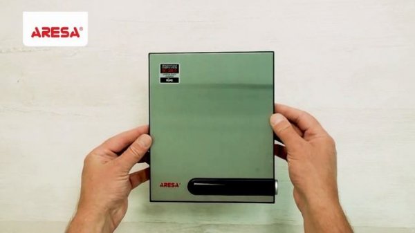 Распаковка кухонных весов / Unpacking of kitchen scales ARESA AR-4313