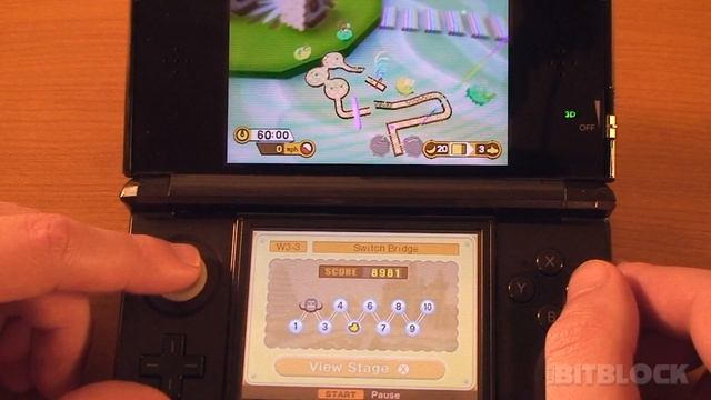 3DS GAMEPLAY - Super Monkey Ball 3D (Sweet Fountain) смотреть онлайн