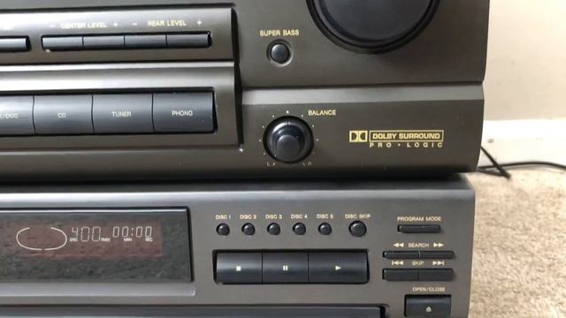Technics Home Stereo Audio System - RS-TR170 Deck, ST-K55 Tuner, SU-G95 Amp, SH-8017 EQ SL-PD665 C смотреть онлайн