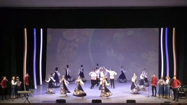 3. ансамбли 18-30 лет. НВА "Юность" - "Ах вы, сени" смотреть онлайн