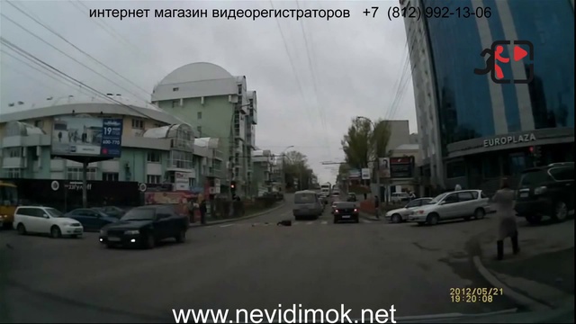Сбил пешехода на зебре! смотреть онлайн