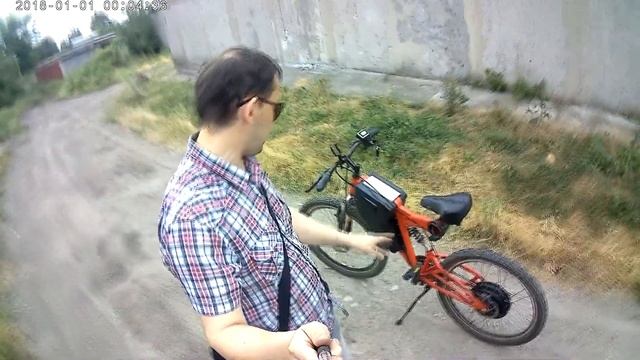 Электровелосипед 1000W своими руками готов!