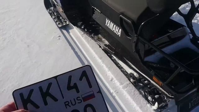#Камчатка, снегоход Yamaha vk540v. смотреть онлайн