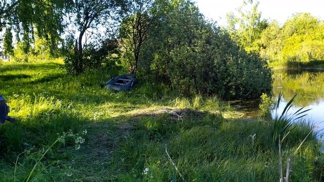 Шабалино. Пожарная помпа пн-100 со дна пруда смотреть онлайн