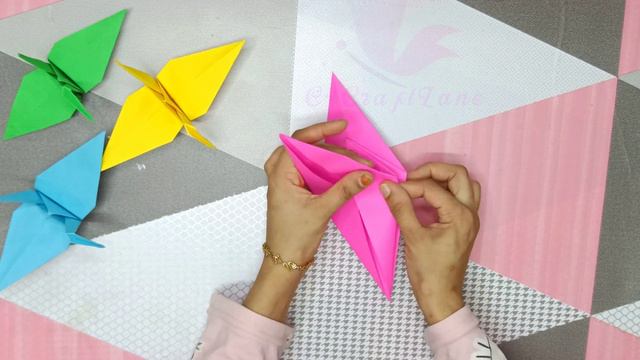 Sadako making | sadako bird making | sadako crane making| Hiroshima day crafts | paper crane making смотреть онлайн