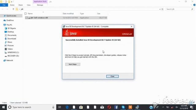 Java tutorial: JDK installation and Environment variable смотреть онлайн
