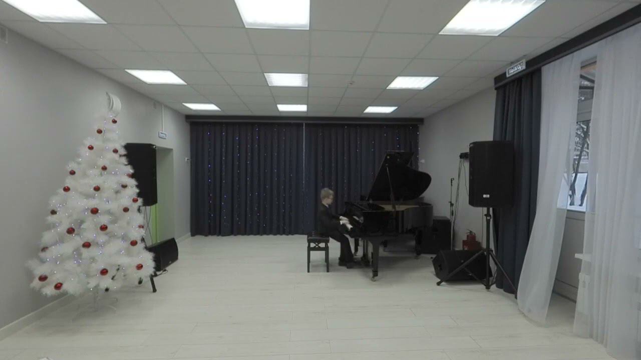 25. И.С.Бах Аллеманда из французской сюиты си минор, Ф. Лист Юношеский этюд ре минор смотреть онлайн