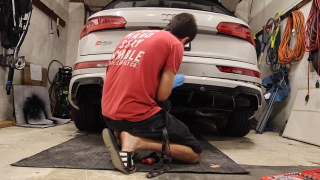 MTM Rear Bumper For My B9 SQ5 - No More Fake Tips! смотреть онлайн