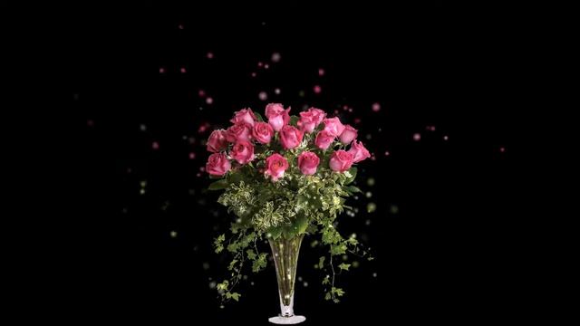 Футаж с букетом роз смотреть онлайн